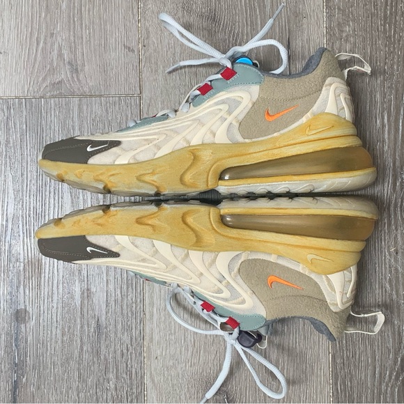 Travis Scott x Nike Air Max 270 React Cactus Trails CT2864-200 - Picture 4 of 7